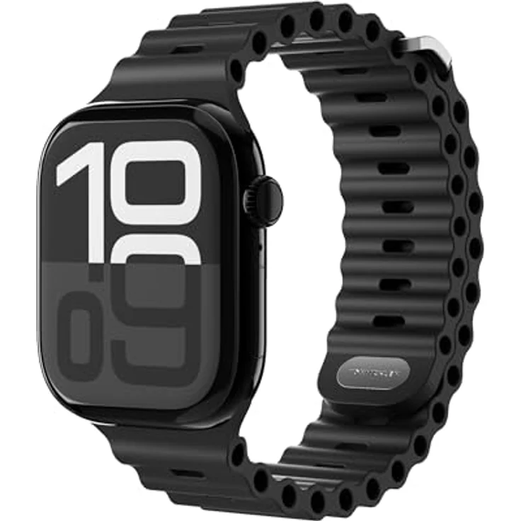 Vonmählen Wave Band 2, Armband für Apple Watch 40 | 41 | 42 mm, Schwarz, versandkostenfrei – Bild 1