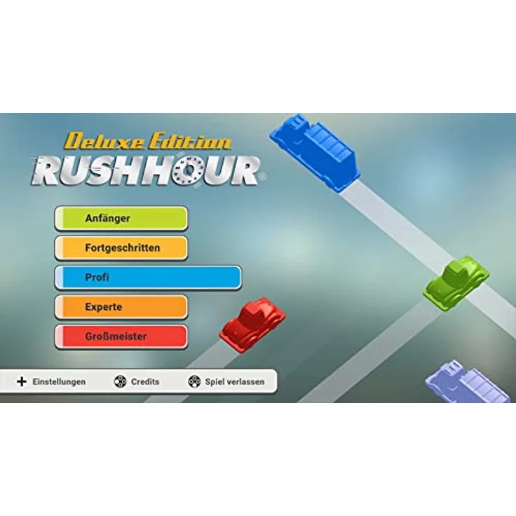 ThinkFun Rush Hour Deluxe Edition, Logik- und Strategiespiel für Nintendo Switch mit 60 Herausforderungen für 1-4 Spieler – Bild 2