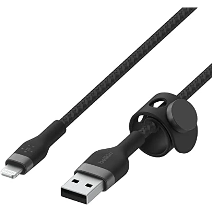 Belkin Flex Lightning-USB-A 3m mfi zert., schwarz CAA010bt3MBK – Bild 4
