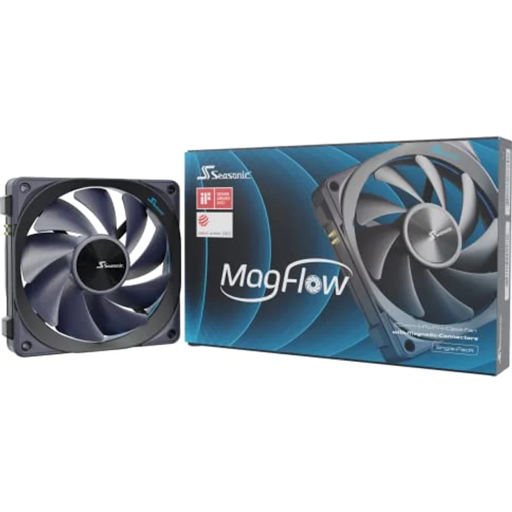 Seasonic Lüfter MagFlow 1225PWM 1-Fan Kit – Bild 1
