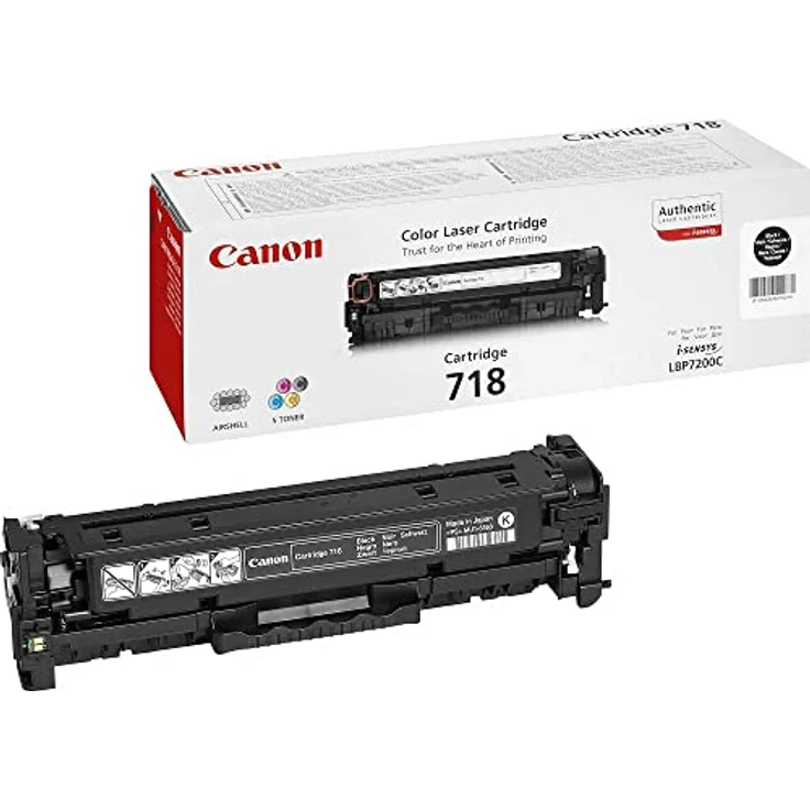 Canon CRG 718 BK Laser cartridge 3500Seiten Schwarz (2662B002) – Bild 2