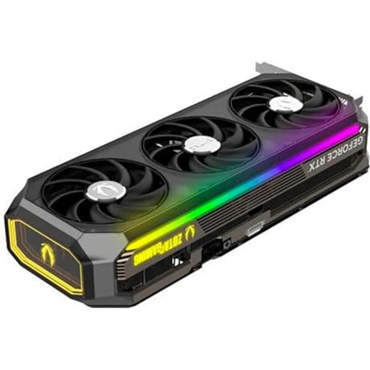 ZOTAC Gaming GeForce RTX 5070 Ti AMP Extreme INFINITY, 16384 MB GDDR7, Triple-Fan-Kühlerdesign, RGB-LED-Beleuchtung – Bild 4