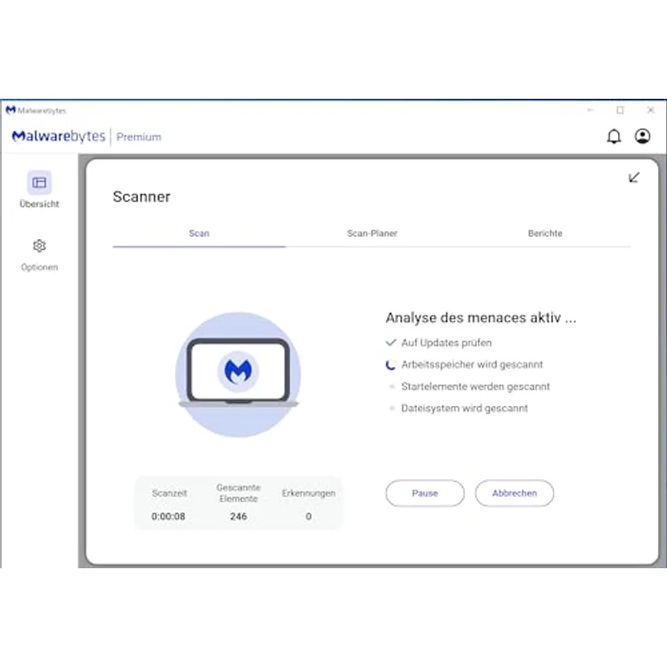 Malwarebytes Premium, Antiviren- und Antischadsoftware, 2 Geräte, 18 Monate, Aktivierungscode per Email, für Windows/Mac/iOS/Android/Chrome – Bild 8