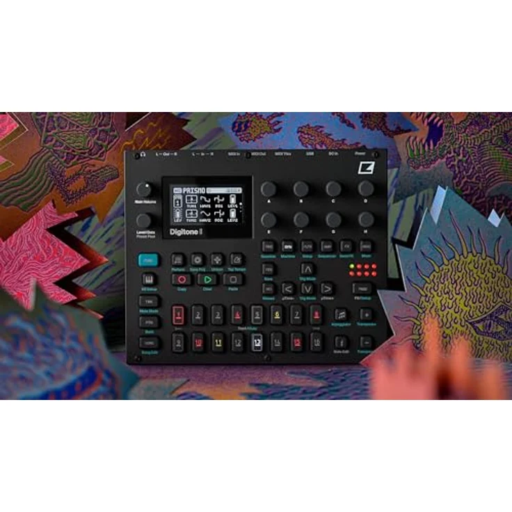 Elektron Digitone II, Digital Synthesizer mit 16 Stimmen, 4 Synthesemaschinen, 16 Spuren und vielfältigen Effekten – Bild 4