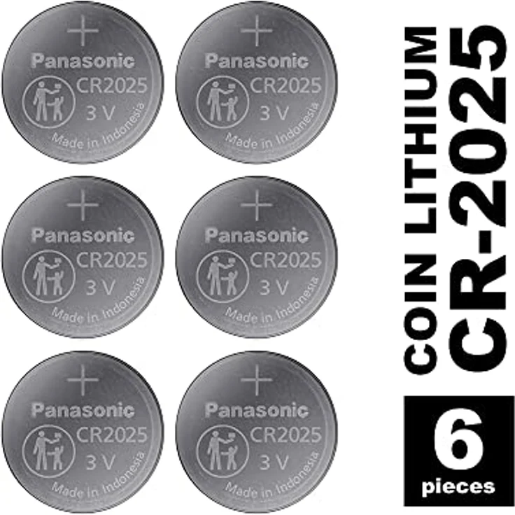 5 Stück Premium Blue Panasonic Batterien im Blister (5X CR2025 CR 2025 DL2025 BR2025 KCR2025 LM2025) 3V Lithium – Bild 4