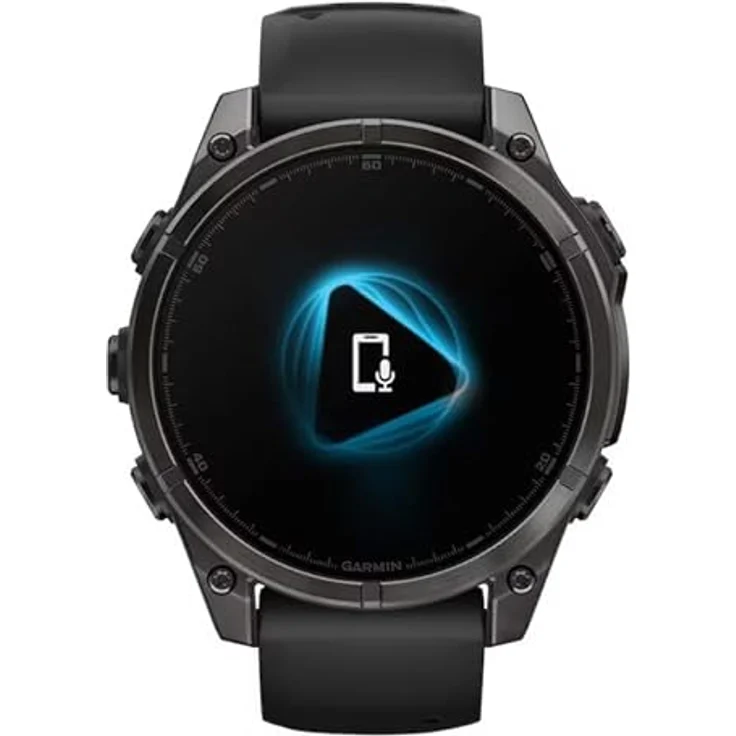 Garmin Fenix 8 47mm Amoled Sapphire Titan Sportuhr – Bild 2