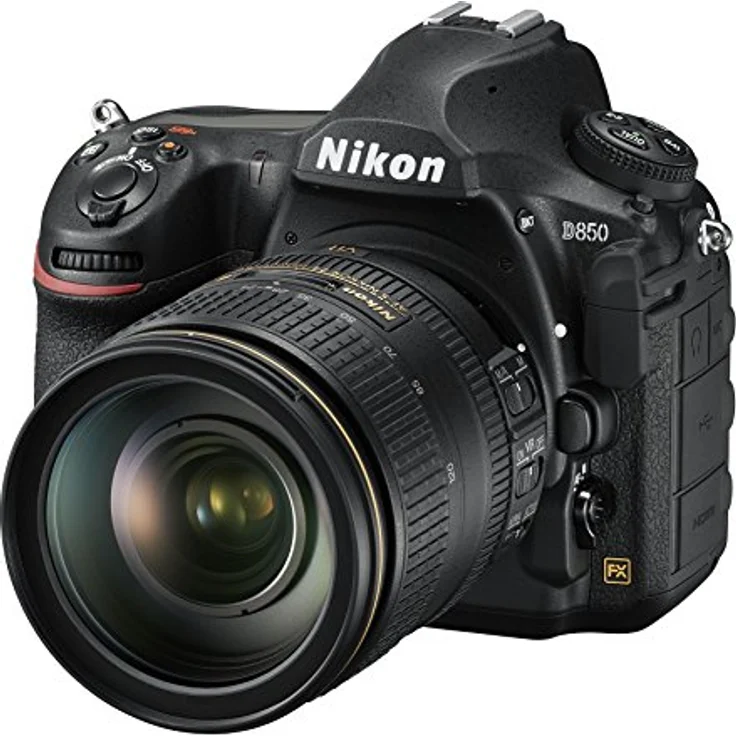 Nikon D850 Vollformat Digital SLR Kamera mit AF-S 24-120mm 1:4G ED VR (45,4 MP, 4K UHD Video incl. Zeitlupenfunktion, 3,2 Zoll/8 cm neigbarer Touch-Monitor mit 2,4 Mill. Bildpunkten, SnapBridge) – Bild 2