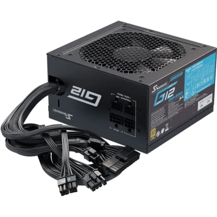 SeaSonic ATX 650W G12 GM-650 Semi-Modular (80+Gold), Schwarz