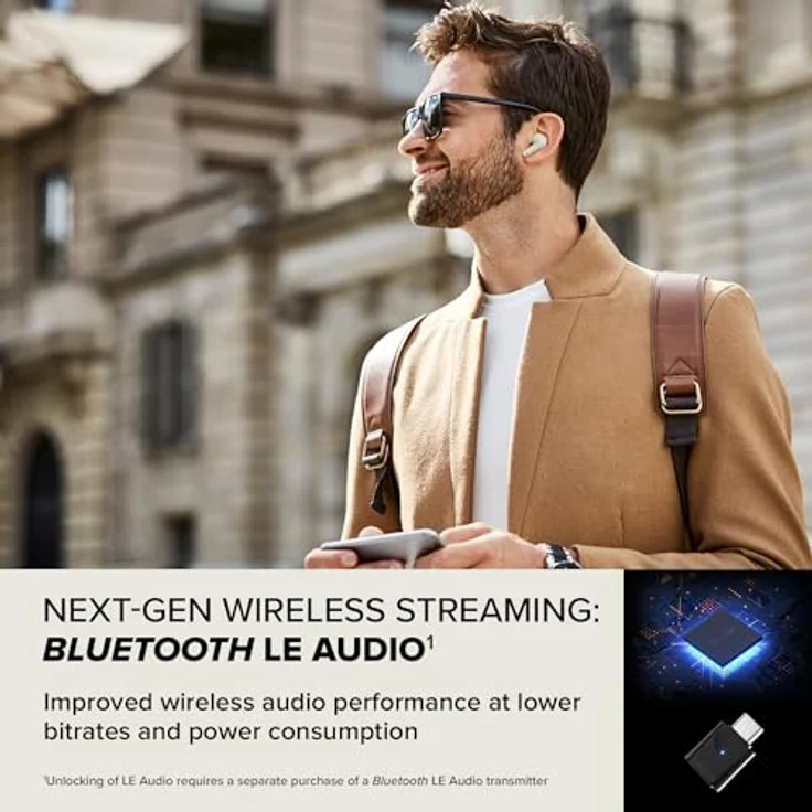 Creative Zen Air Plus, In-ear Bluetooth Kopfhörer mit Anti-Schweiß Technologie, ANC, 8h Akkulaufzeit, kabellos, Blau – Bild 2