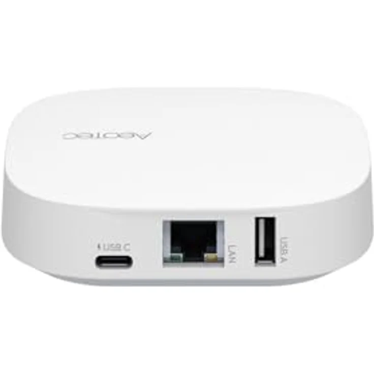 Aeotec Smart Home Hub 2, intelligente Steuerzentrale für Z-Wave und Zigbee, weiss/grau – Bild 4