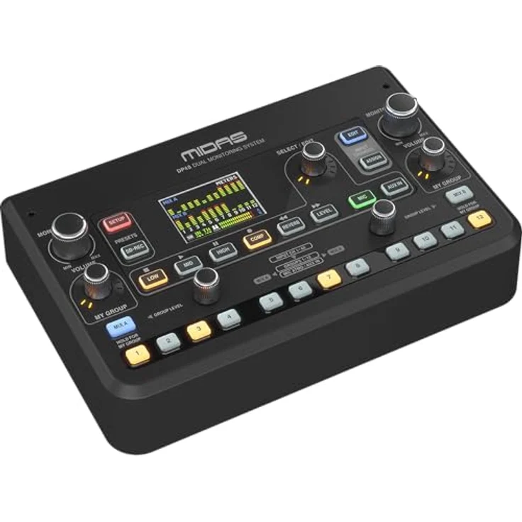 Midas DP48 Monitor-Mixer und Recorder, Mischpult mit vielseitigen Aufnahmefunktionen – Bild 4