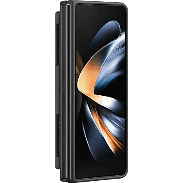 Samsung Silicone Grip Cover EF-GF936 für das Galaxy Z Fold4 | Smartphone Cover, Handy-Hülle mit abnehmbarem Band, Griffig, Schutz Case, stoßfest, Black – Bild 4