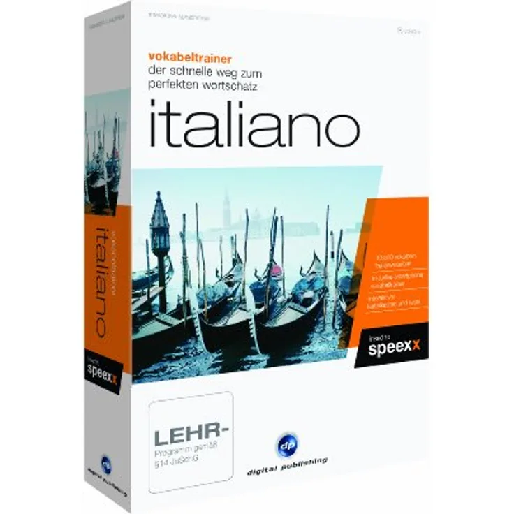Interaktive Sprachreise: Vokabeltrainer Italiano