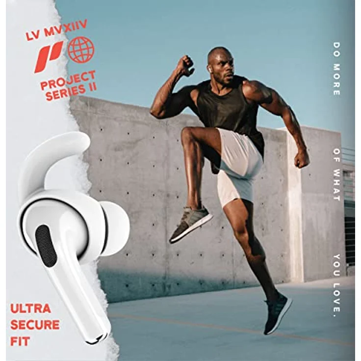 Proof Labs S5, 3 Paar Ohrhaken, Anti-Rutsch Ohrbügel, kompatibel mit Apple AirPods Pro 1. Generation, weiß - Preisvergleich – Bild 5