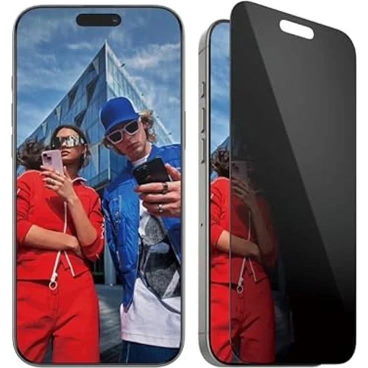 PanzerGlass Privacy 3-in-1 Schutzpaket für Apple iPhone 16 Pro Max, Transparent mit Displayschutz, MagSafe-Hardcase und Kameraschutz – Bild 2