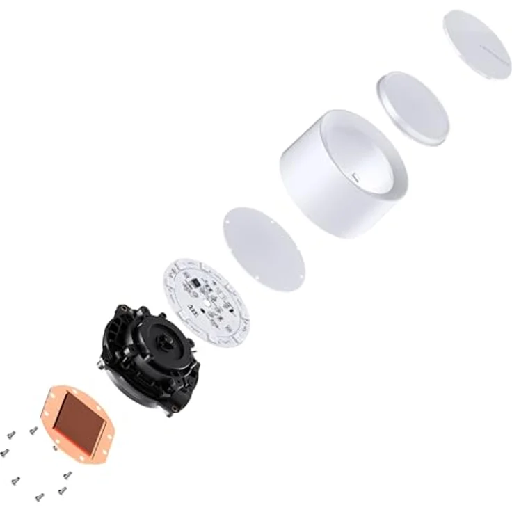 Jonsbo TG-240W, All-in-One-Wasserkühlung in Weiß mit 240-mm-Radiator und RGB-Beleuchtung, kompatibel mit AMD und Intel – Bild 9