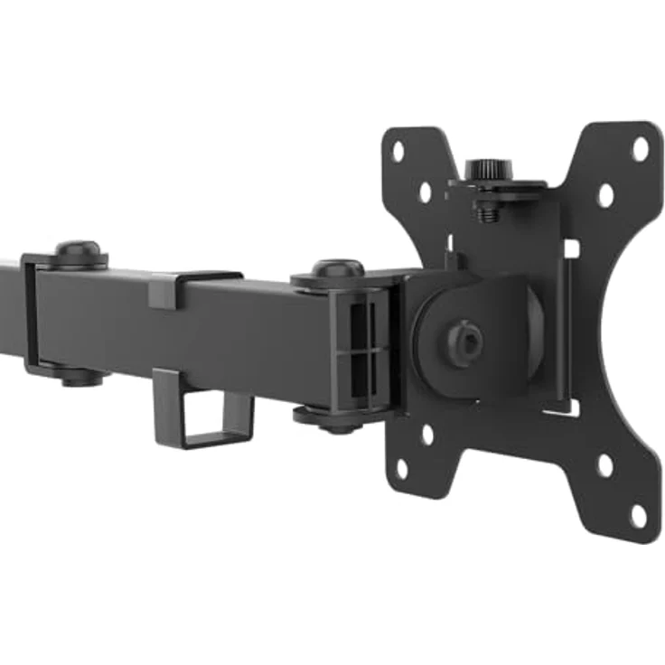 CABLETECH UCH0219 Tischhalterung für Monitore 13"-32", VESA 75x75/100x100, neigbar, drehbar, höhenverstellbar bis 390 mm, max. Tragkraft 10 kg – Bild 4