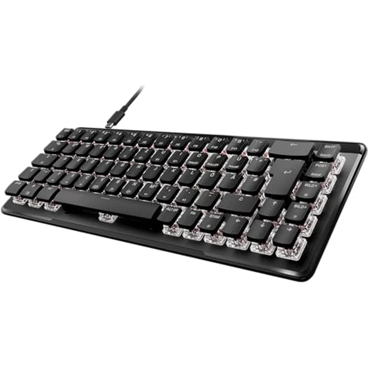 Turtle Beach Vulcan II Mini Air – Kabellose Gaming-Tastatur (65%), RGB-Beleuchtung, TITAN II-Schalter, lange Akkulaufzeit – Schwarz – Bild 5
