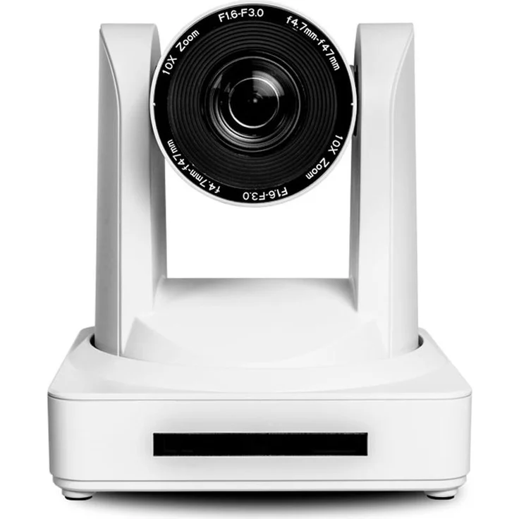 Atlona AT-HDVS-CAM-W PTZ-Kamera, USB 2.0, 10x optischer Zoom, HD CMOS-Sensor, weiß