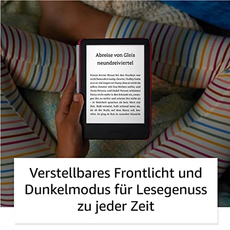 Kindle Kids (2022) – Mit Zugriff auf über tausend Bücher, Hülle und 2 Jahren Sorglos-Garantie – Weltraumwal-Design – Bild 5