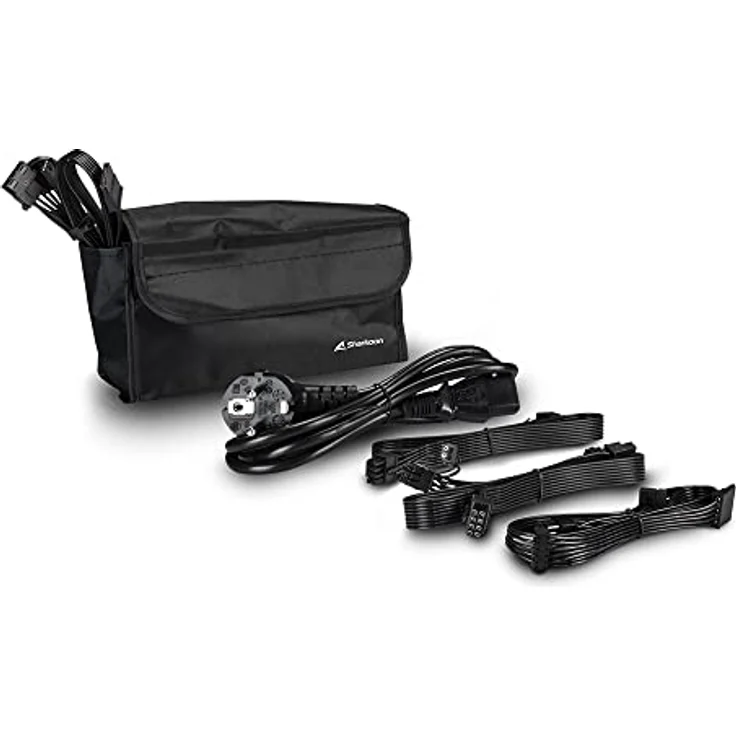 Sharkoon WPM Gold Zero 650W, 80 Plus Gold, Semimodular – Bild 4