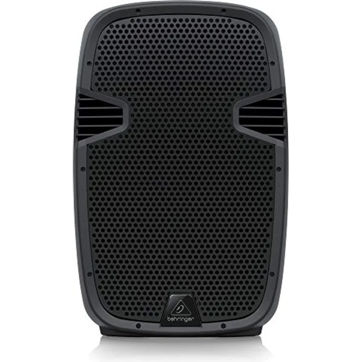 Behringer PK112A, Aktiver PA Lautsprecher mit 600-Watt Leistung, 12" Treiber, Bluetooth, Mediaplayer und Mixer, Schwarz