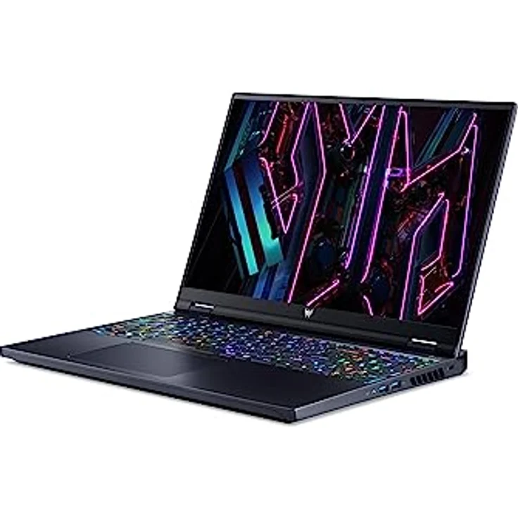 Acer Predator Helios 16 (PH16-71-731Q) Gaming Laptop | 16" WQXGA 240Hz Display | Intel Core i7 13700HX | 16 GB RAM | 1 TB SSD | NVIDIA GeForce RTX 4060 | Windows 11 | QWERTZ Tastatur | schwarz – Bild 4
