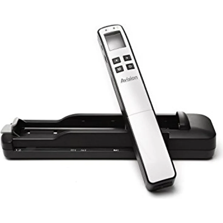 AVISION MiWand2 PRO tragbares Scanner (300x 300 DPI, 4,6 cm (1,8 Zoll) LCD-Display, WiFi, Micro-SD Kartenslot bis 32GB, Mini-USB) weiß – Bild 2