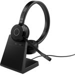 Jabra Evolve 65 TE Link MS Mono Stand Wireless Kopfhörer - Freisprecheinrichtung, Dual Connectivity, Microsoft Teams zertifiziert