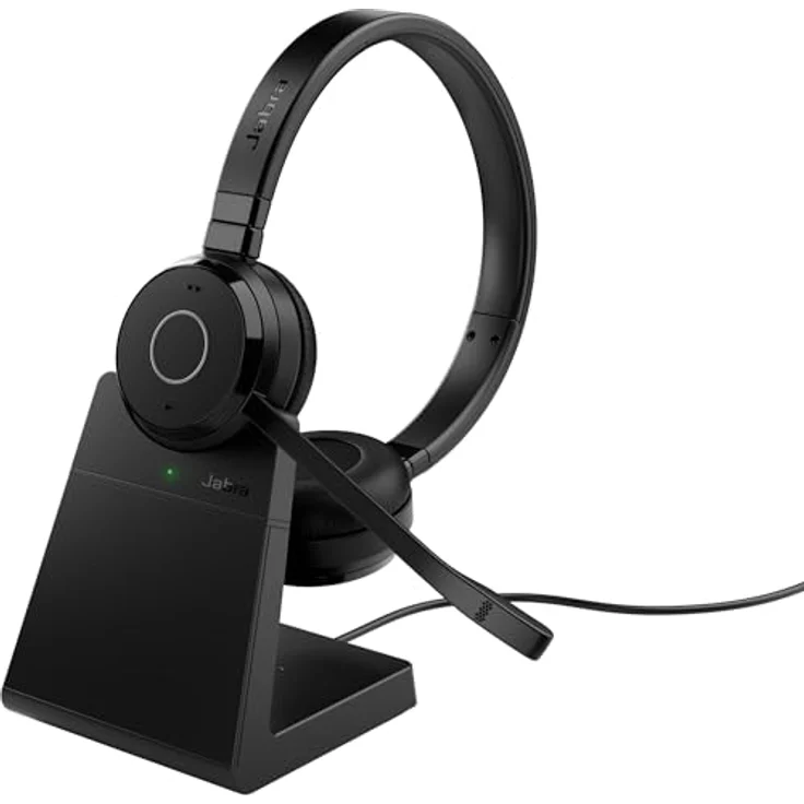 Jabra Evolve 65 TE Link UC Stereo Wireless Kopfhörer mit Freisprecheinrichtung und Microsoft Teams Zertifizierung – Bild 1