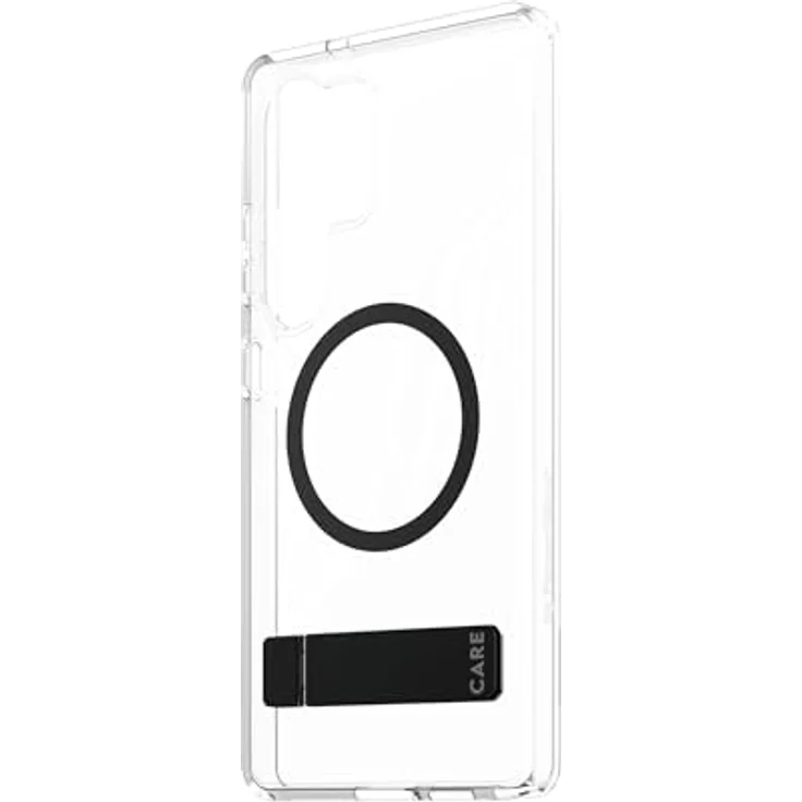 Panzerglass Care Schutzhülle für Samsung Galaxy S25 Ultra, 360° Aluminiumständer, freihändiges Betrachten, recycelt, transparent – Bild 2