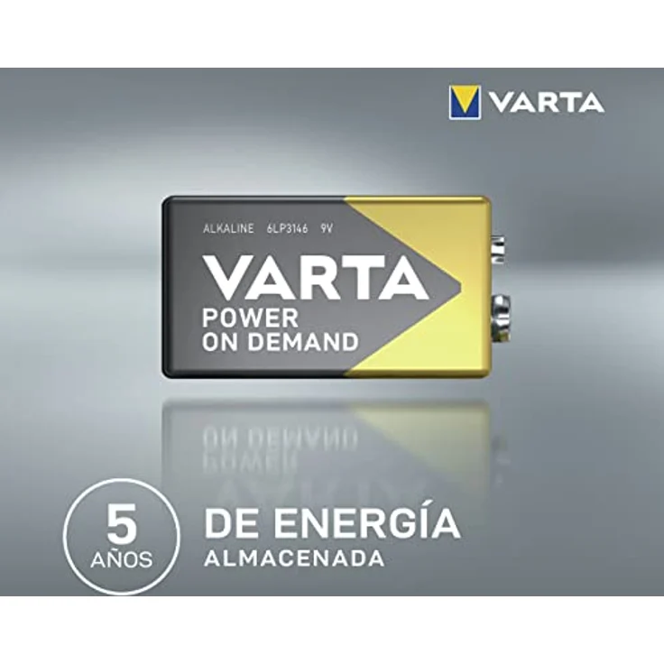VARTA Power on Demand 9V Block - 10er Pack - smart, flexibel und leistungsstark für den mobilen Endkonsumenten - z.B. für Smart Home Geräten, Rauchmelder, Brandmelder – Bild 3