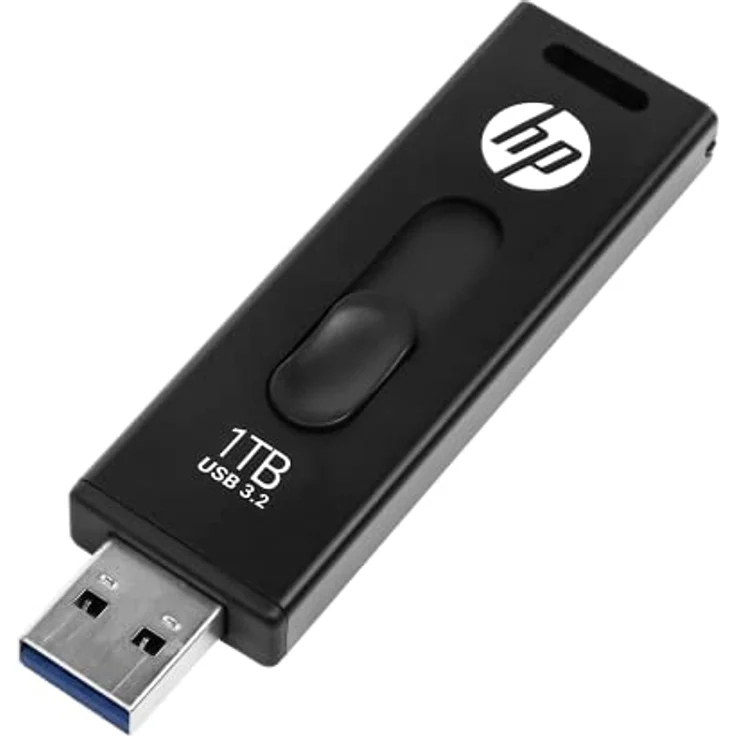 HP x911w USB SSD 3.2 Flash-Laufwerk 1TB, 500MB/s Lesegeschwindigkeit, 450MB/s Schreibgeschwindigkeit, Push-und Pull-Design – Bild 1