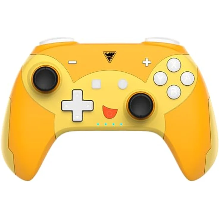 DragonShock Controller Poptop Wireless Pikachio Switch, Kabelloses Gaming-Controller mit programmierbaren Tasten und ergonomischer Gestaltung, Mehrfarbig – Bild 1