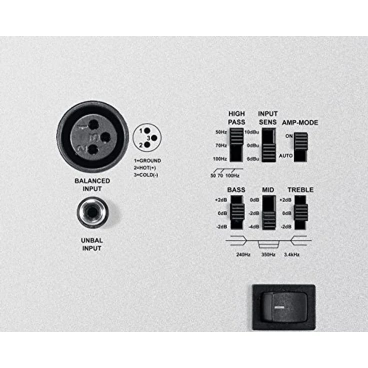 Canton 03420 AM 5 Lautsprecher weiß Regallautsprecher - 110 Watt - weiß – Bild 4