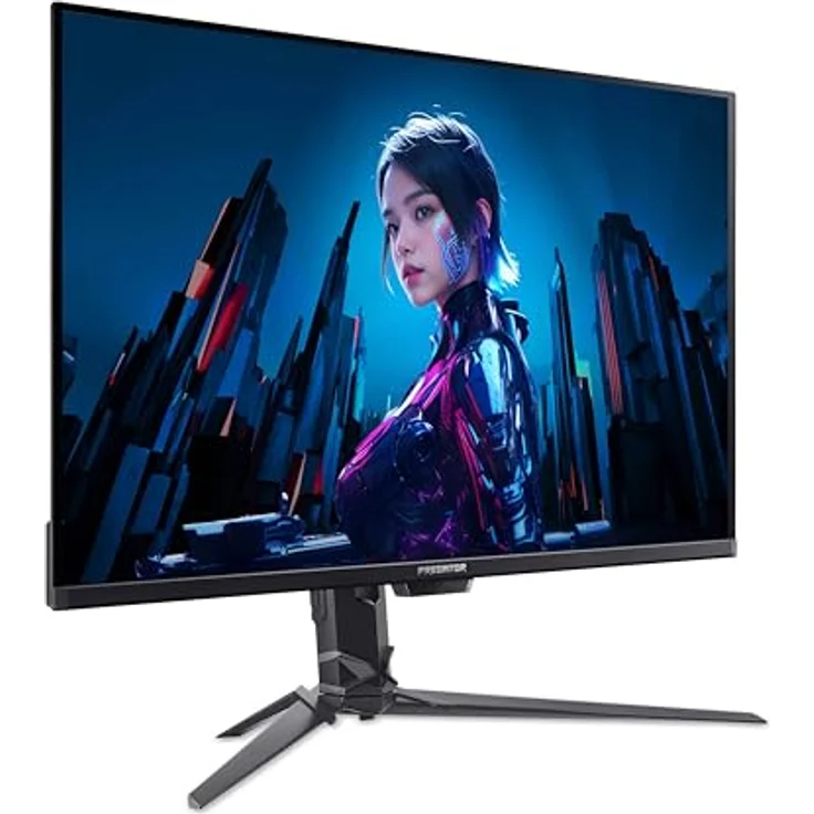 Acer Predator X32X5, 31.5 Zoll QD-OLED Gaming Monitor, 4K UHD, 240Hz, FreeSync Premium Pro, höhenverstellbar – Bild 2