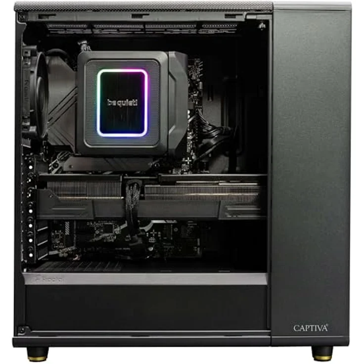 Captiva Workstation I79-735, Desktop-PC mit Intel Core i7-12700K, 64 GB RAM, 1 TB SSD, Intel UHD Graphics, Schwarz – Bild 5