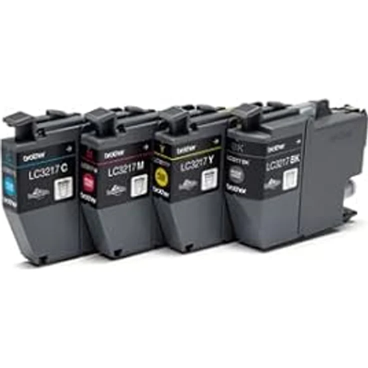 Brother LC3217 Value Pack - 4er-Pack - Schwarz, Gelb, Cyan, Magenta - Original - Tintenpatrone - für Brother MFC-J5330DW, MFC-J5730DW, MFC-J5930DW, MFC-J6530DW, MFC-J6930DW, MFC-J6935DW – Bild 3