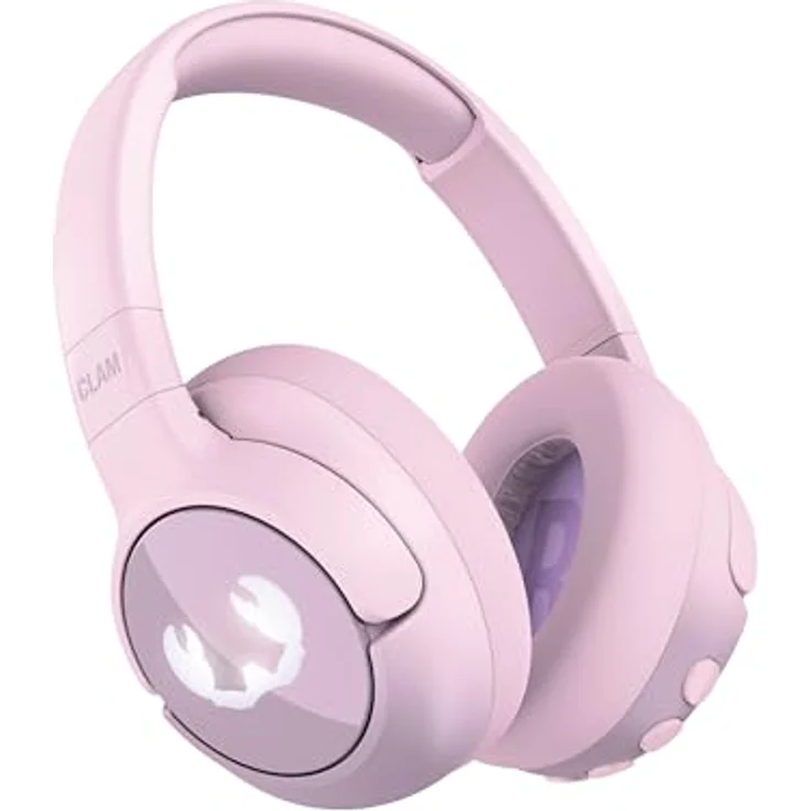Fresh 'n Rebel Clam Junior, Bluetooth-Kopfhörer für Kinder mit aktiver Geräuschunterdrückung, sicherer Klang (<85dB), LED-Lichteffekt, 60 Std. Spielzeit (Dizzy Donut) – Bild 1