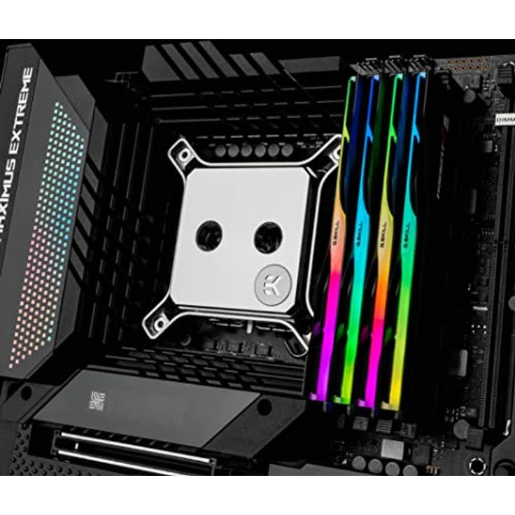 EKWB EK-Quantum Magnitude - 1700 Full Nickel, CPU Wasserkühler mit optimierter Kühlleistung und RGB-Beleuchtung, Silber – Bild 3