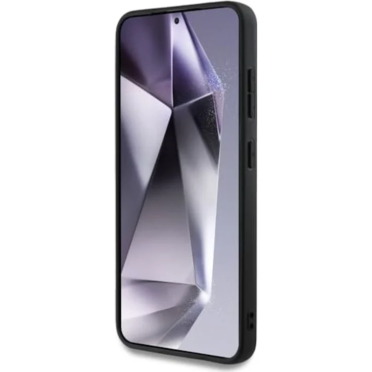 BMW Handyhülle Galaxy S25, Echtleder schwarz mit Metall-Logo, 6,2 Zoll, Stoßfest, passgenau – Bild 5