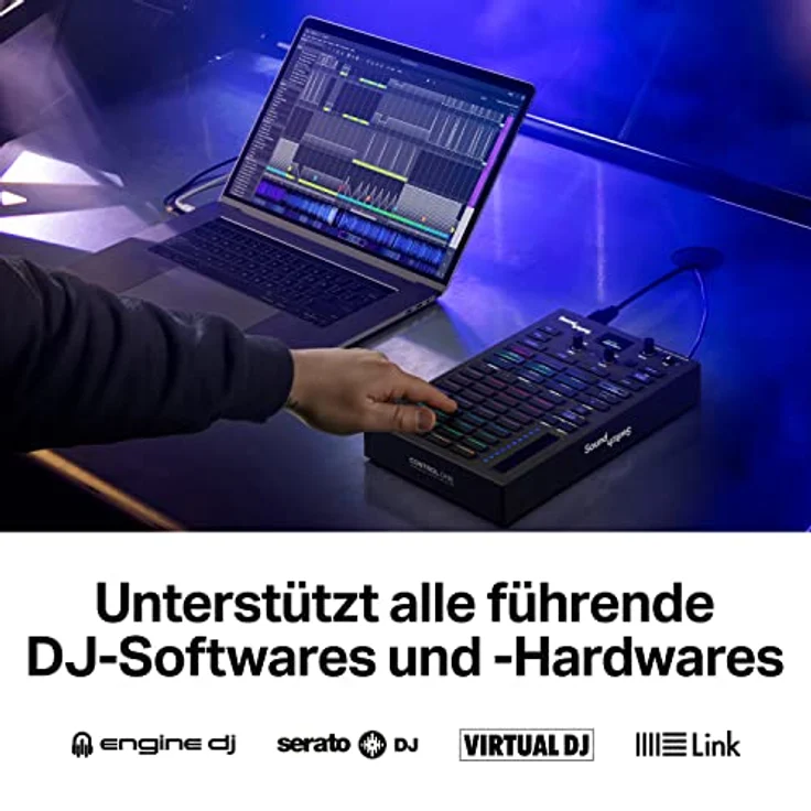 SoundSwitch Control One – Professioneller DMX DJ-Beleuchtungs-Controller mit 3 Monaten SoundSwitch Softwarezugang, DMX und Phillips Hue Support – Bild 4