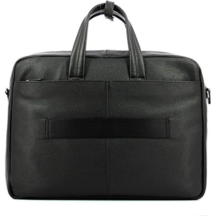 Piquadro Unisex-Erwachsene OUTCA3147VI/N Aktentasche mit Zwei Griffen mit PC iPadiPadAir-Halterung, Nero – Bild 3