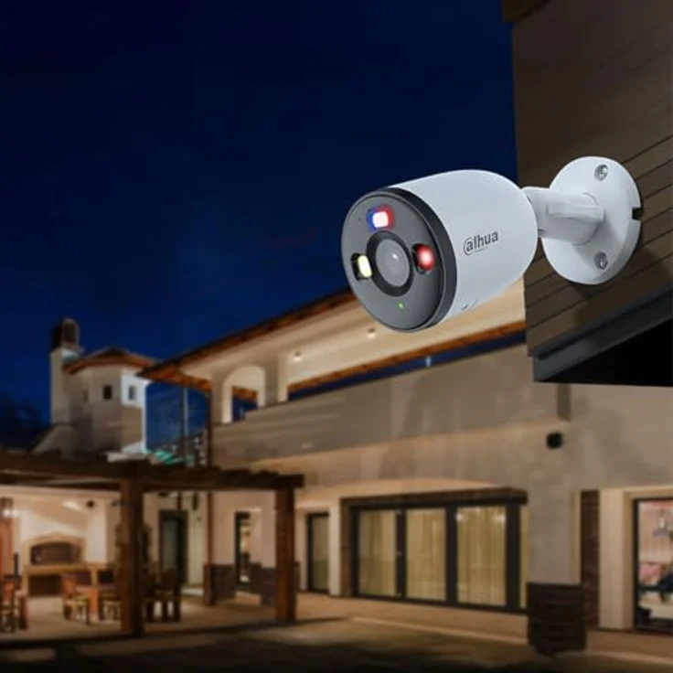 Dahua Bullet D1, 5 MP WLAN Überwachungskamera mit Personenerkennung, Nachtsicht bis 30 m, wetterfest, 2-Wege-Audio, Abwehrfunktion mit Lichtsignal und Alarmsirene – Bild 8