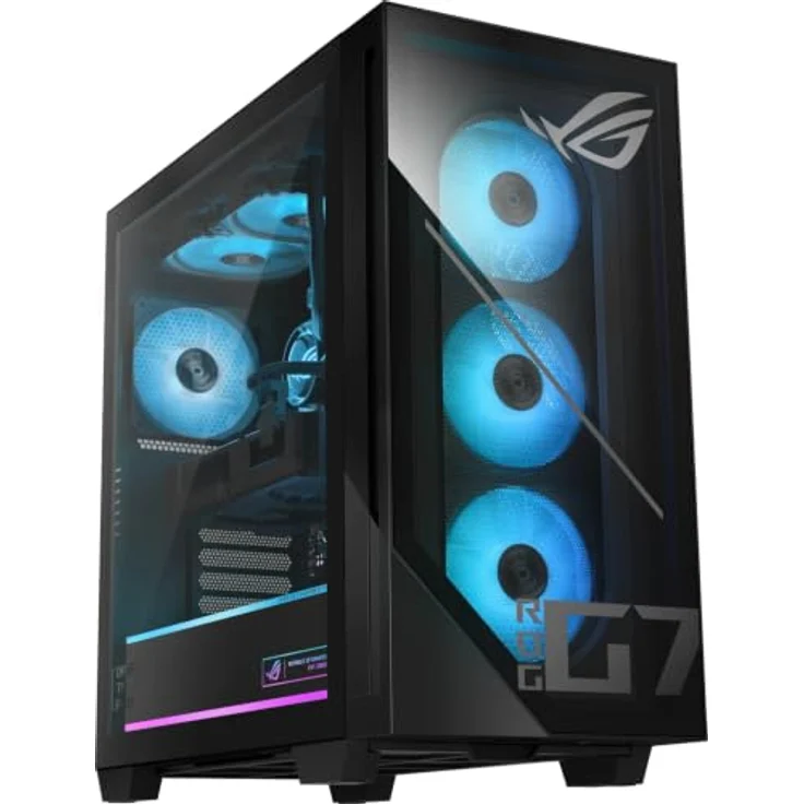 ASUS ROG G700 G700TF-7265KF562W, Gaming-Tower mit Intel Core Ultra 7 265KF, 32 GB RAM, 1 TB SSD, NVIDIA GeForce RTX 5070, Schwarz, Windows 11 Home – Bild 2