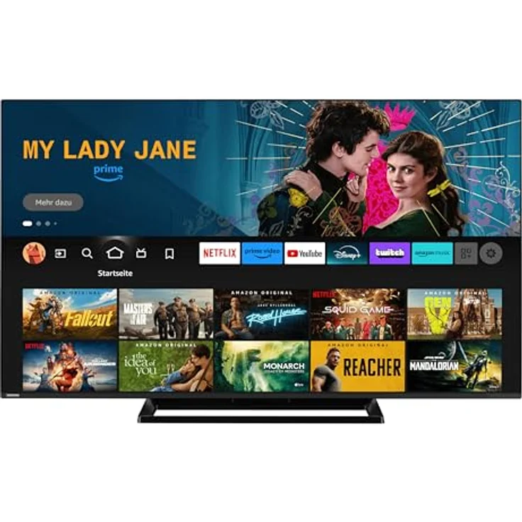 Toshiba 65 Zoll Fernseher Fire TV 65UF3F63DAZ, 4K UHD, HDR Dolby Vision, Triple-Tuner, Alexa Built-In, Sound by Onkyo – Bild 1