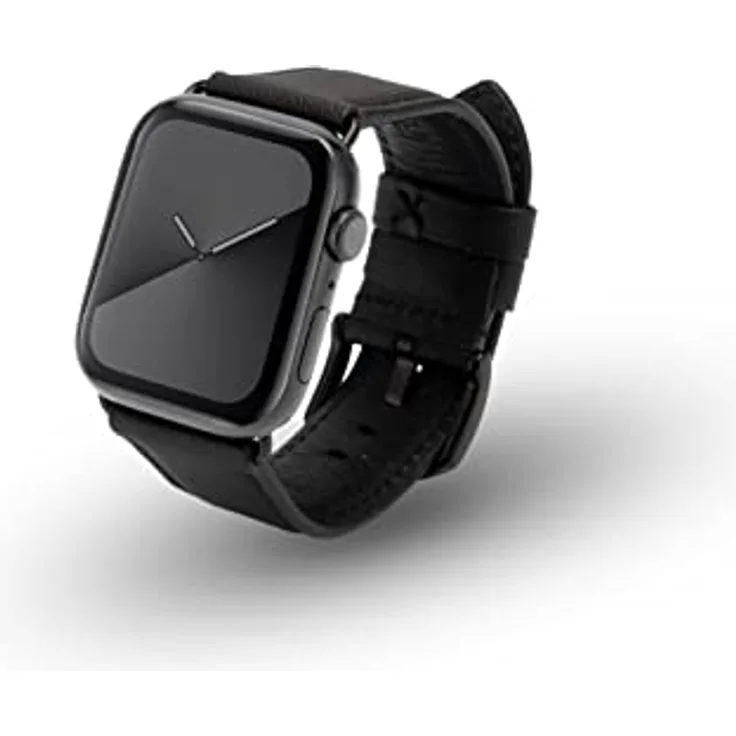 JT Berlin Apple Watch 42/44/45/49mm - Wannsee schwarz (49 mm, 45 mm, 44 mm, 42 mm, TPU), Uhrenarmband, Schwarz