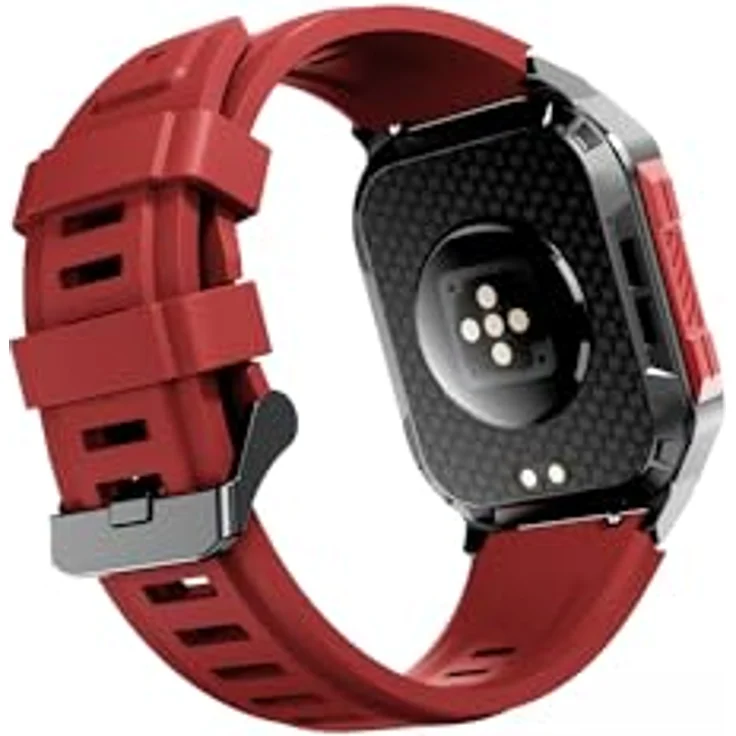 HiFuture FutureFit Ultra3 Smartwatch Red (Stahl), Sportuhr + Smartwatch mit 2" TFT-Display und über 100 Sportmodi – Bild 2