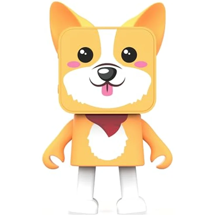 Mobility on Board Dancing Animal speaker - Corgi (4 h, Akkubetrieb), Bluetooth Lautsprecher, Mehrfarbig – Bild 1