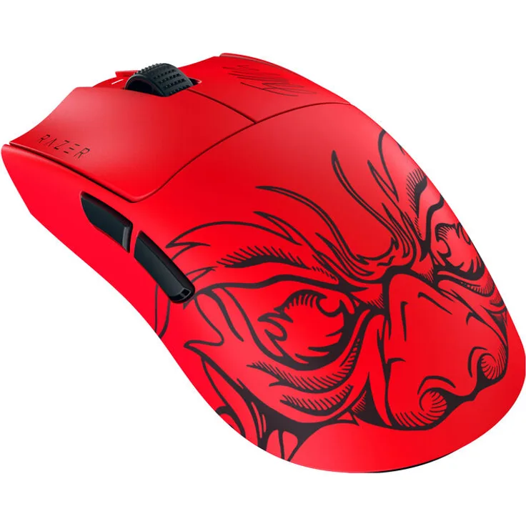 Razer Viper V3 Pro Faker Edition Wireless Gaming Maus - rot, ultraleicht, 8.000 Hz Abtastrate